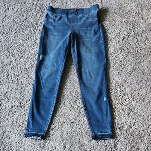 SPANX Blue Skinny Jeans Classic Fit